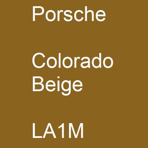 Porsche, Colorado Beige, LA1M.